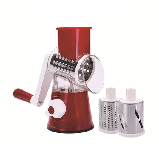 Ralador Manual 3 em 1 - Vermelho